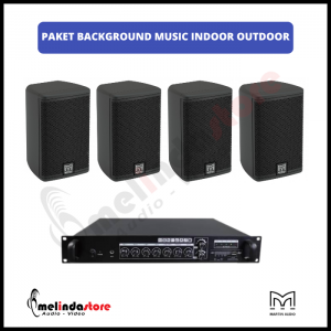 Paket Sound System Background Music Speaker Martin Audio - 4 Speaker
